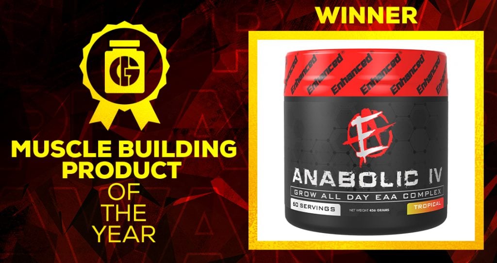 Generation Iron Supplement Awards Muscle Building Product Winner Anabolic IV