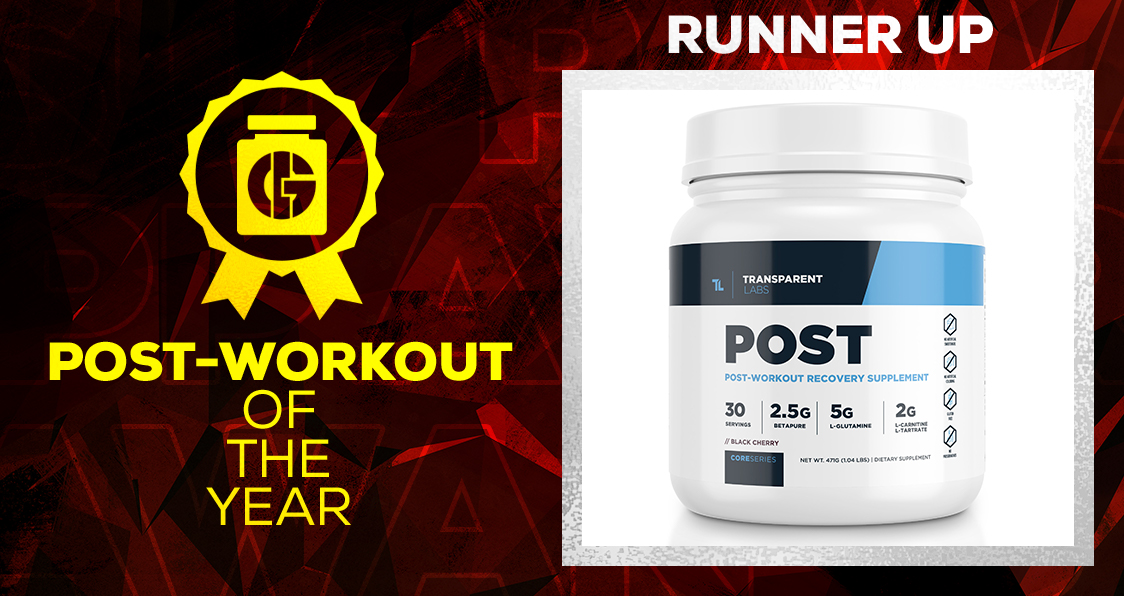 Generation Iron Supplement Awards 2020: Pre-Workout Of The Year Transparent Labs