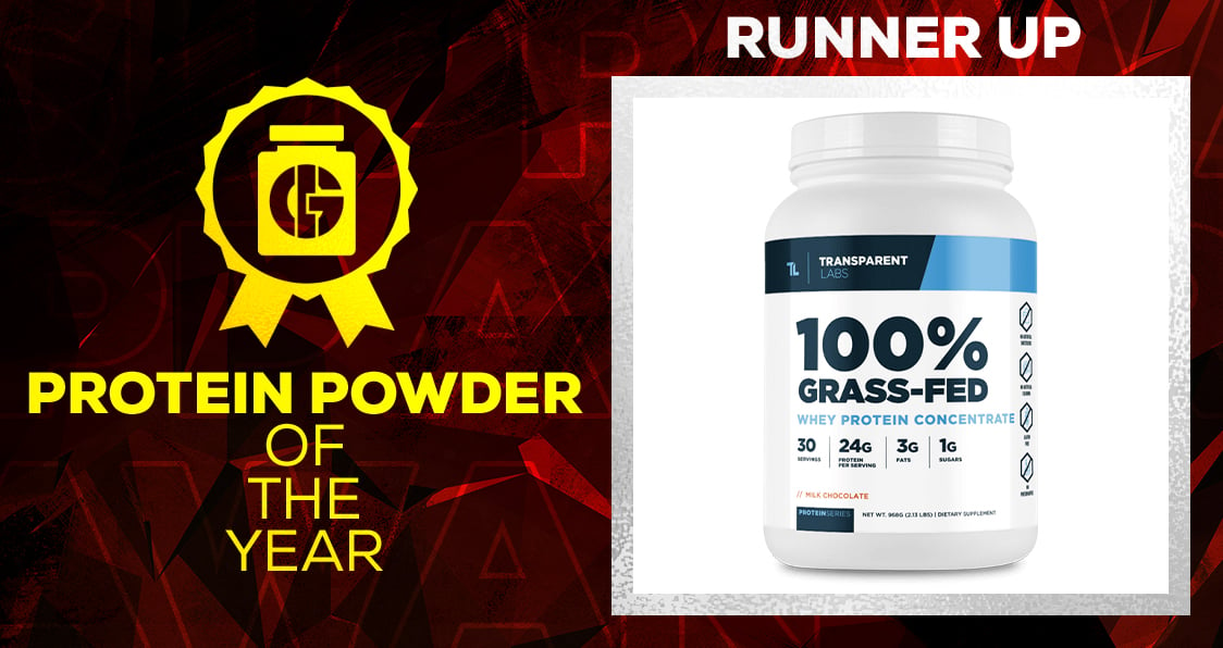 100% Grass-Fed Whey Protein Isolate Powder - Transparent Labs