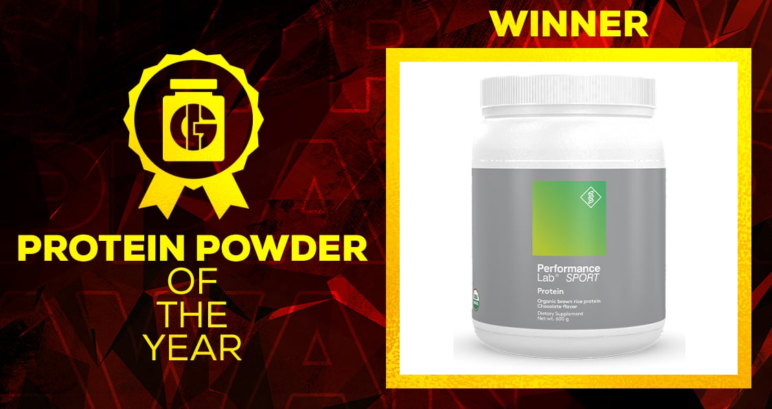 Generation Iron Supplement Awards Performance Lab Protein Powder