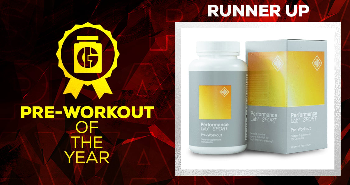 Generation Iron Supplement Awards Pre-Workout Performance Lab Pre