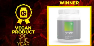 Generation Iron Supplement Awards Vegan Product Performance Lab Protein