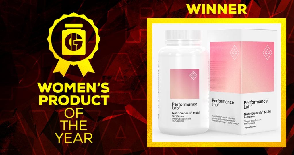Generation Iron Supplement Awards Women's Product Performance Lab Multi for Women