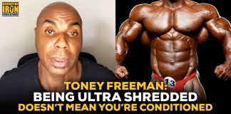 Toney Freeman bodybuilding conditioning