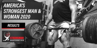 America's Strongest Man & Woman 2020 Results