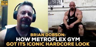 Brian Dobson Metroflex Gym hardcore look