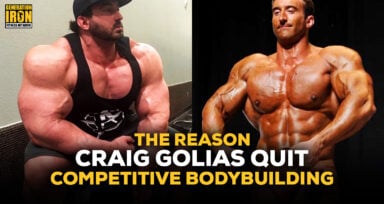 Craig Golias Reason quit competitive bodybuilding