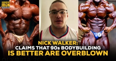 Nick Walker 90s Bodybuilding Bubble Guts