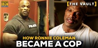 Ronnie Coleman how he became a cop