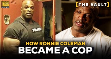 Ronnie Coleman how he became a cop