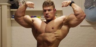 wesley vissers' push day to qualify for Olympia