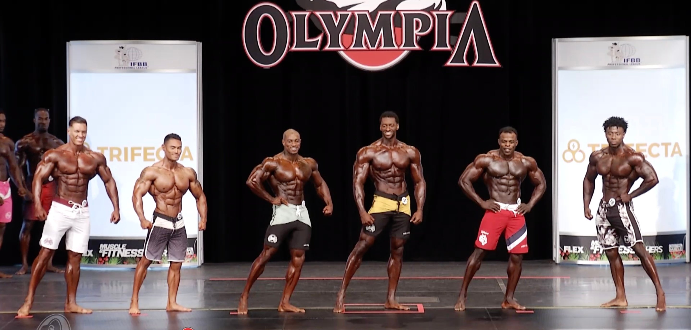 Olympia 2020 Men's Physique 1st callout