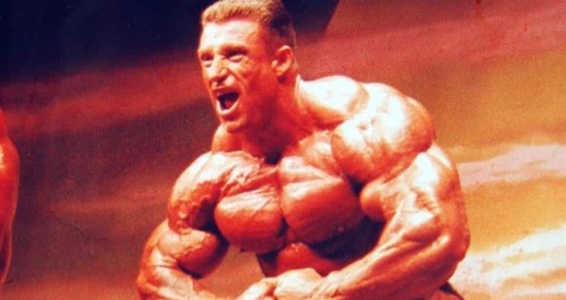 Dorian yates chest and biceps sale