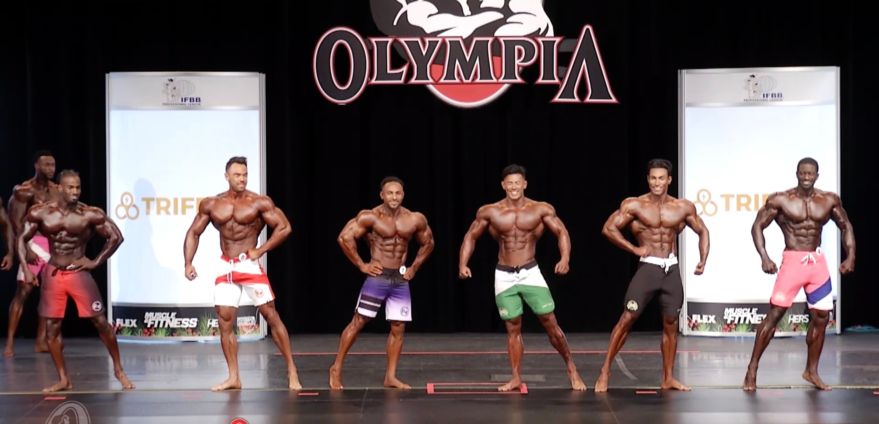 Olympia 2020 Men's Physique 3rd callout