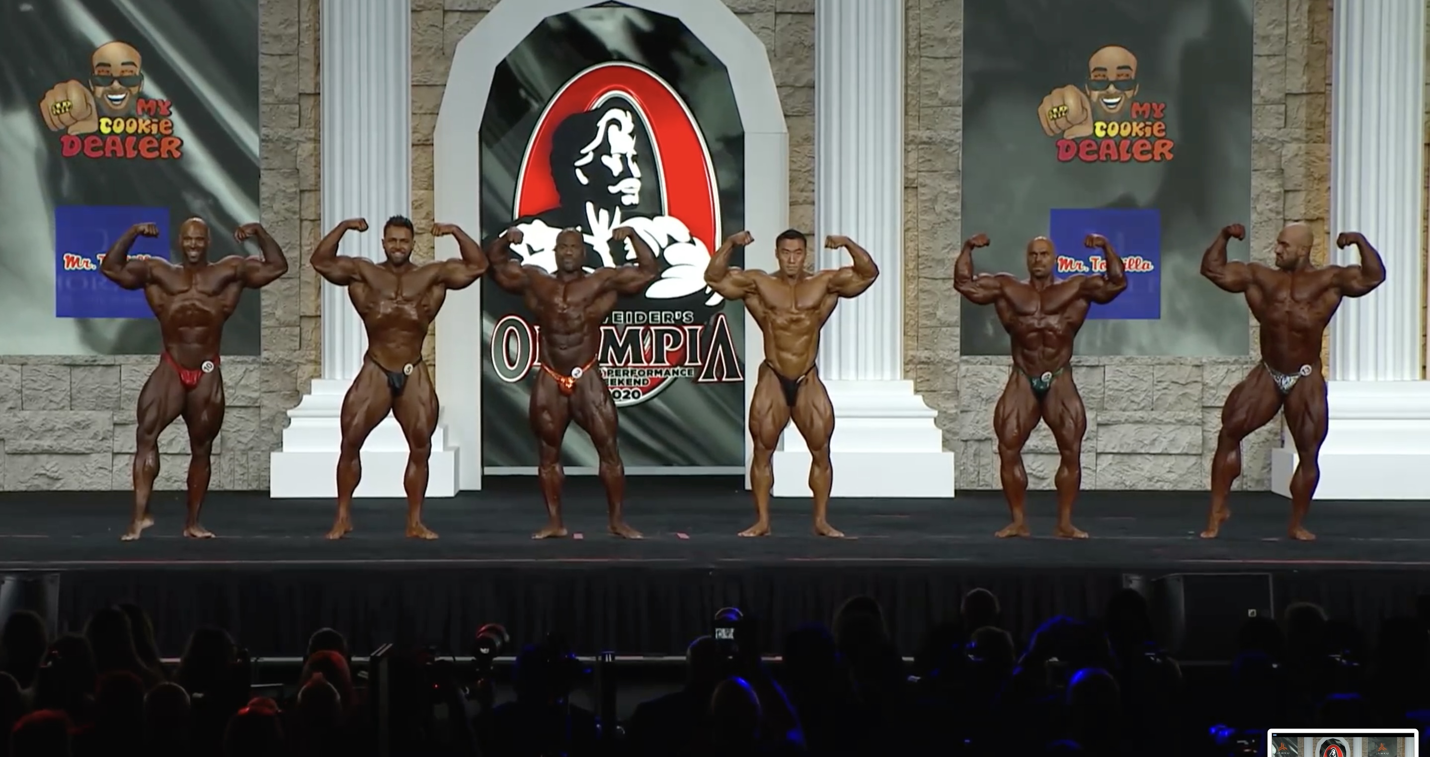 Mr. Olympia 3rd Callout
