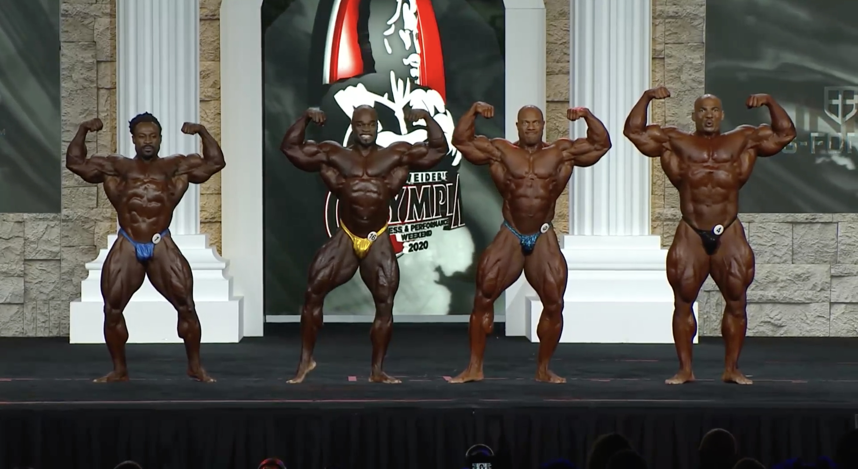 Mr. Olympia 2020 4th Callout