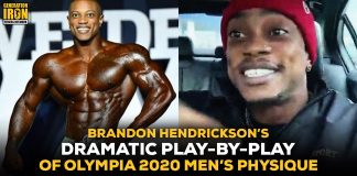 Brandon Hendrickson Olympia 2020 Men's Physique