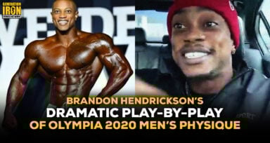 Brandon Hendrickson Olympia 2020 Men's Physique