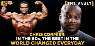 Chris Cormier 90s bodybuilding competition