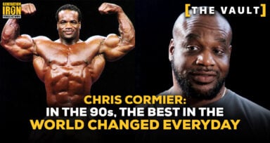 Chris Cormier 90s bodybuilding competition