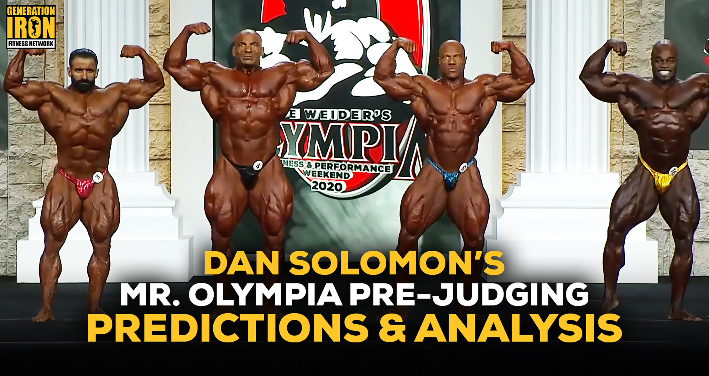 Chief Olympia Officer Dan Solomon's Mr. Olympia 2020 Pre-Judging