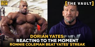 Dorian Yates Ronnie Coleman Olympia streak
