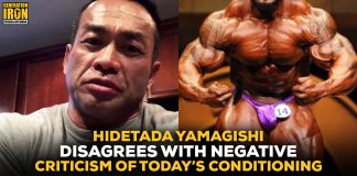 Hidetada Yamagishi bodybuilding conditioning