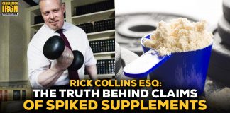 Rick Collins Esq spiked supplements bodybuilding