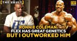 Ronnie Coleman Flex Wheeler genetics outwork