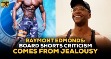 Raymont Edmonds Men's Physique board shorts