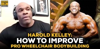 Harold Kelley Pro Wheelchair Bodybuilding Improve