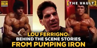Lou Ferrigno Pumping Iron Stories