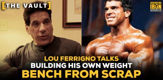 Lou Ferrigno Weight Bench From Scrap