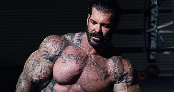 Rich Piana's arm day