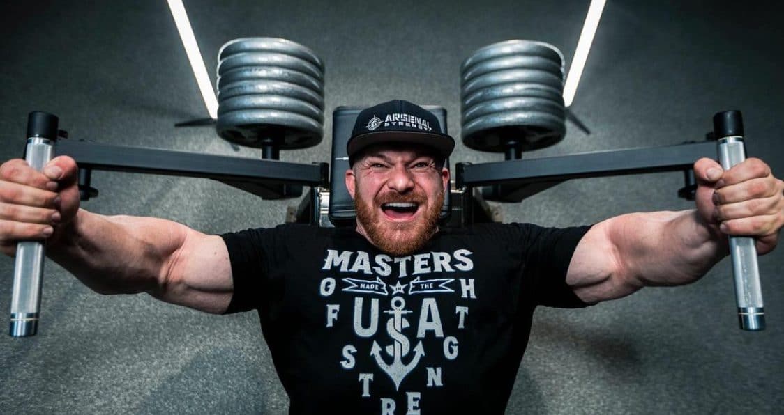 Flex Lewis Leads Dan Bilzerian Through Shoulder Workout