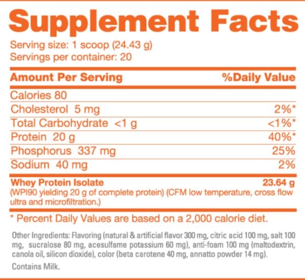 NutraBio_Clear Isolate_Ingredients