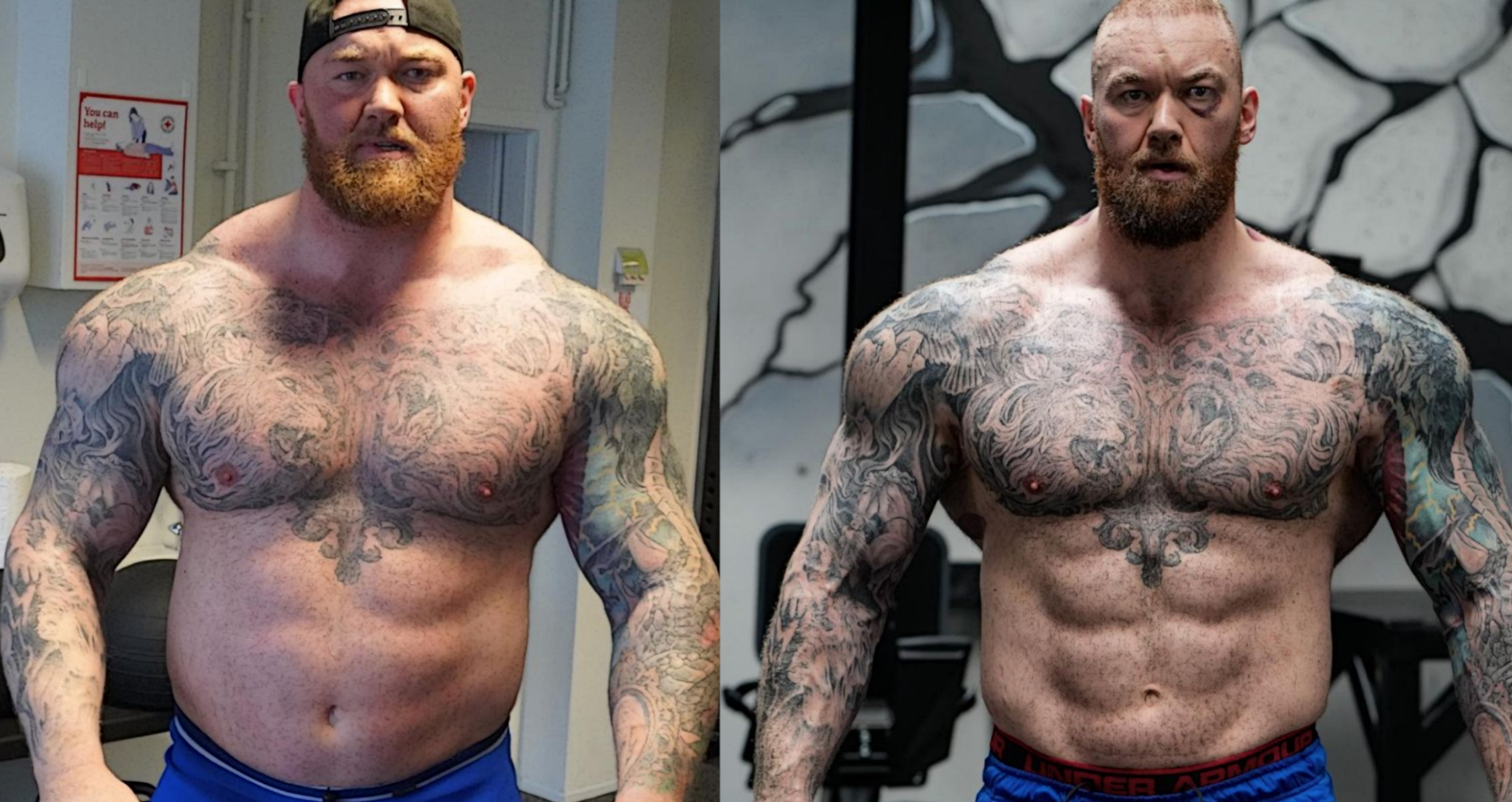 Hafthor Bjornsson Reveals Training, Diet That Helped Him Drop 110Lbs.