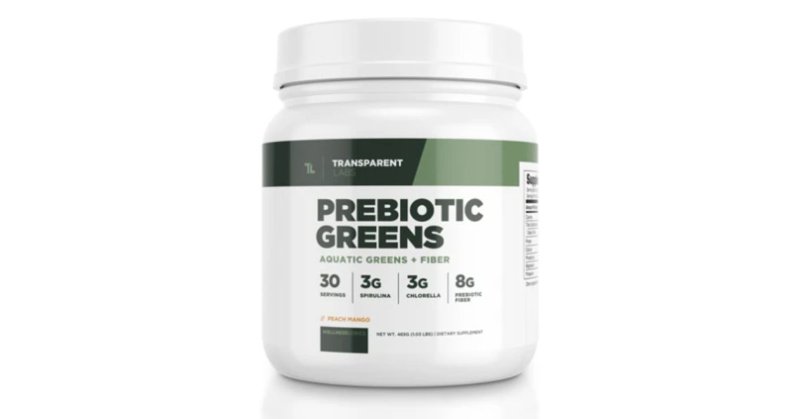 Transparent Labs Prebiotic Greens