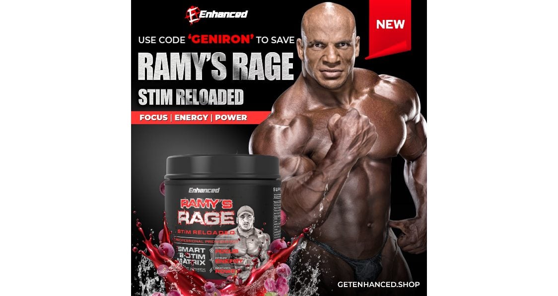 Enhanced Labs Ramy's Rage Stim Reloaded Pre-Workout