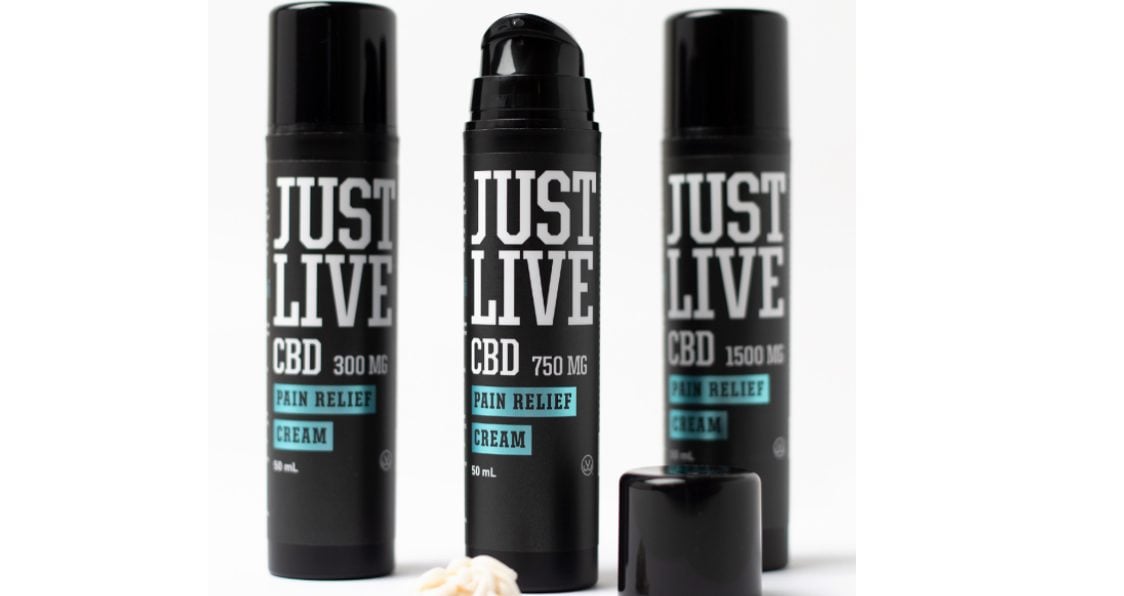 Just Live CBD Pain Relief Cream