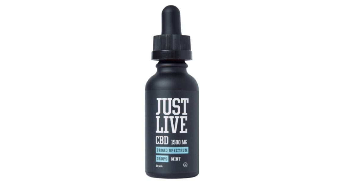 Just Live_Broad Spectrum CBD Mint Drops_Product