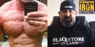 Guy Cisternino bodybuilding social media