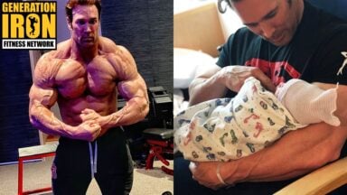 Mike O'Hearn bodybuilding child