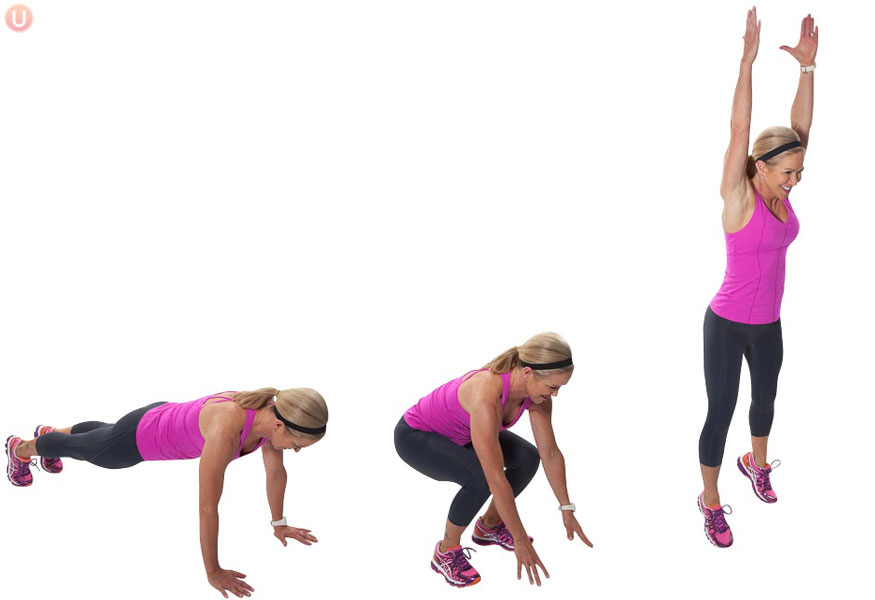 Burpee home workout