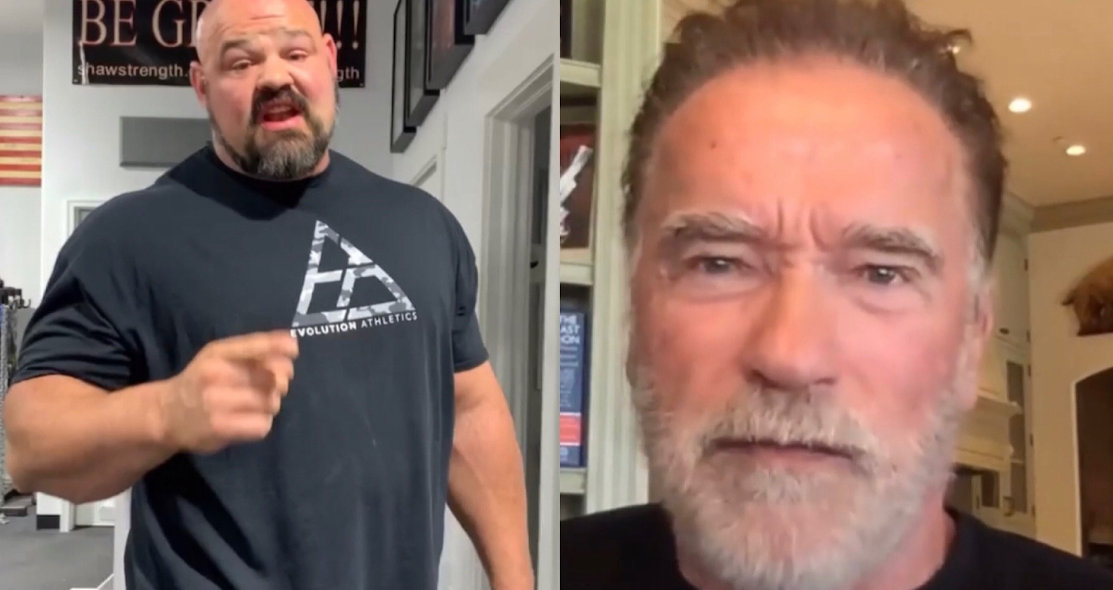 Brian Shaw Arnold Schwarzenegger