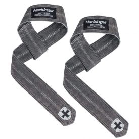 Harbinger DuraHide Real Leather Lifting Straps