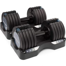 ProForm 50 lbs. Select-A-Weight Dumbbell Pair
