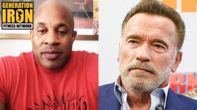 Victor Martinez Arnold Schwarzenegger