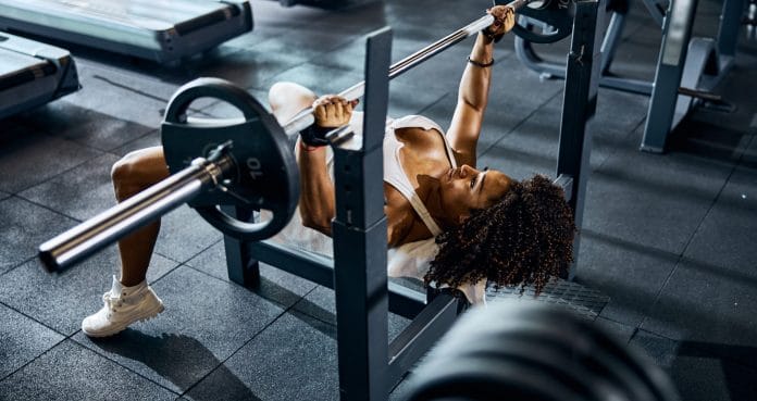 floor press vs. bench press