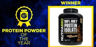 Generation Iron Supplement Awards 2021 Protein Powder Nutrabio